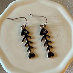 Fishbone Earrings